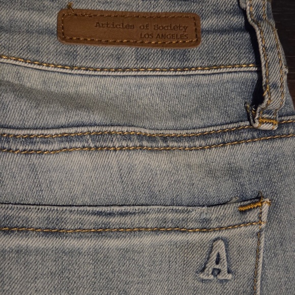 ARTICLES OF SOCIETY DENIM JEANS SKINNY FIT NWT SIZE 10 NORDSTROM - Picture 2 of 6